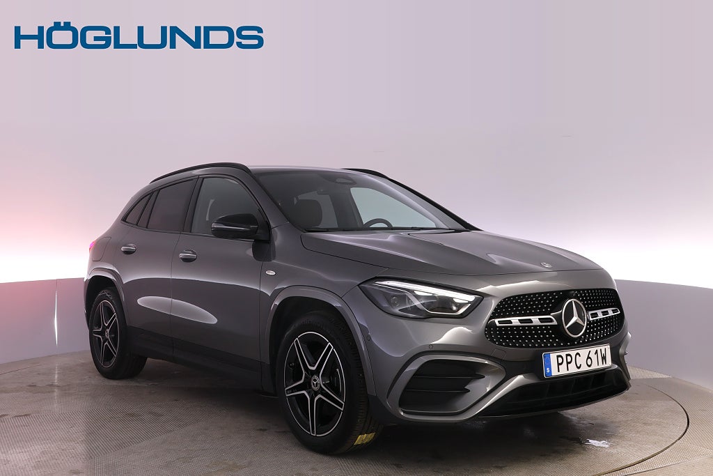 Mercedes-Benz GLA250 e 250e AMG LINE NIGHTPKT BURMESTER PREMIUM DRAG V-HJUL