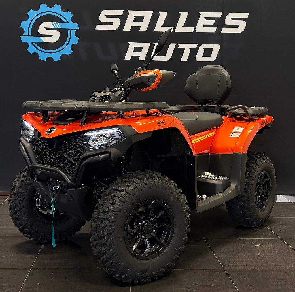 CFMOTO 520L Räntekampanj,black friday få plog på köpet. 