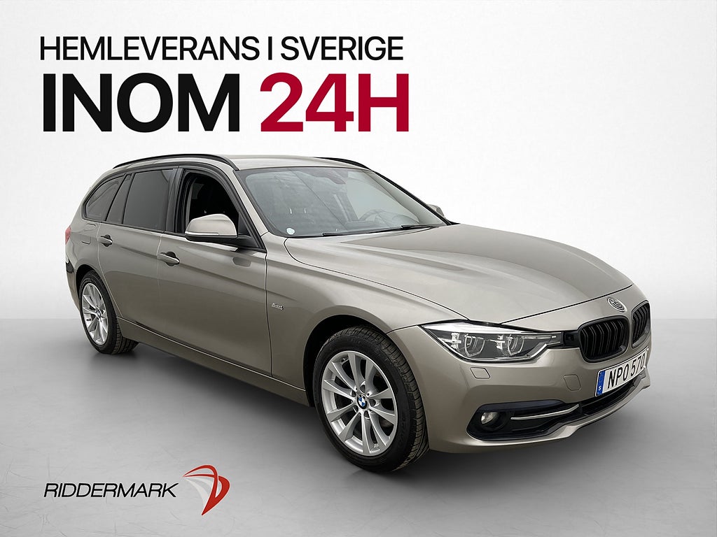 BMW 318D xDrive Touring 150hk Sport line Sensorer Keyless
