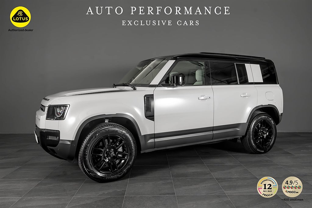 Land Rover Defender P300e Phev Panorama / Hemleverans /