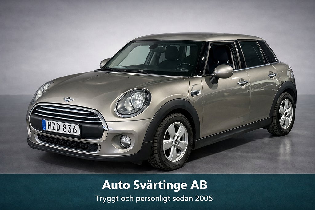 MINI One 102hk 5-dörrars Pepper Euro 6 
