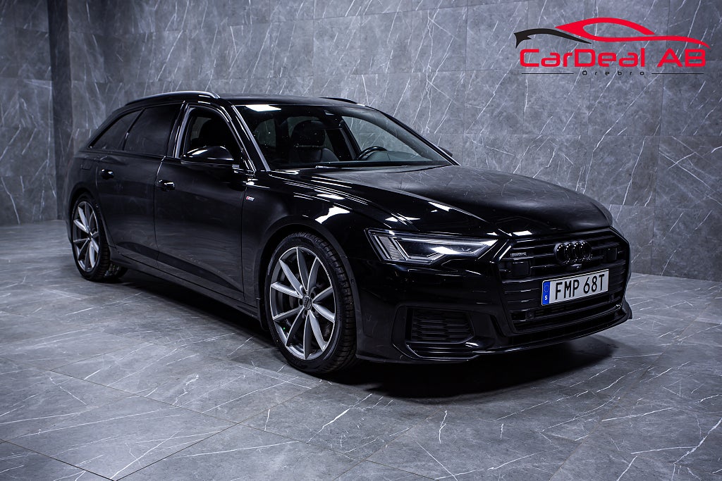 Audi A6 Avant 55 TFSI Q S line Cockpit Värmare 360 Drag Ambient