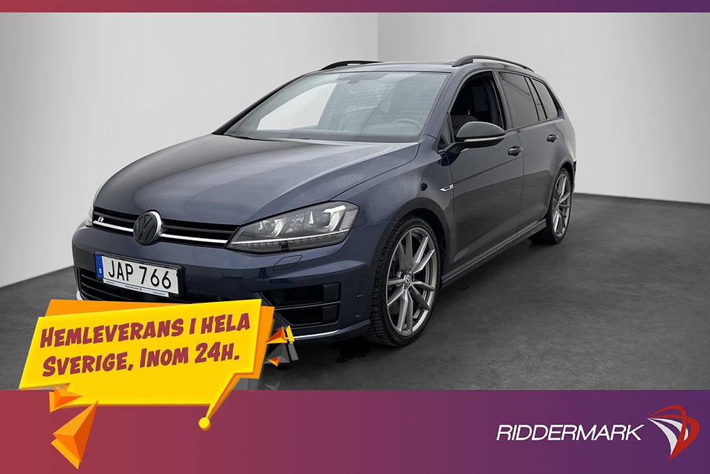 Volkswagen Golf R 4M 300hk Pano Dynaudio CarPlay Sensorer