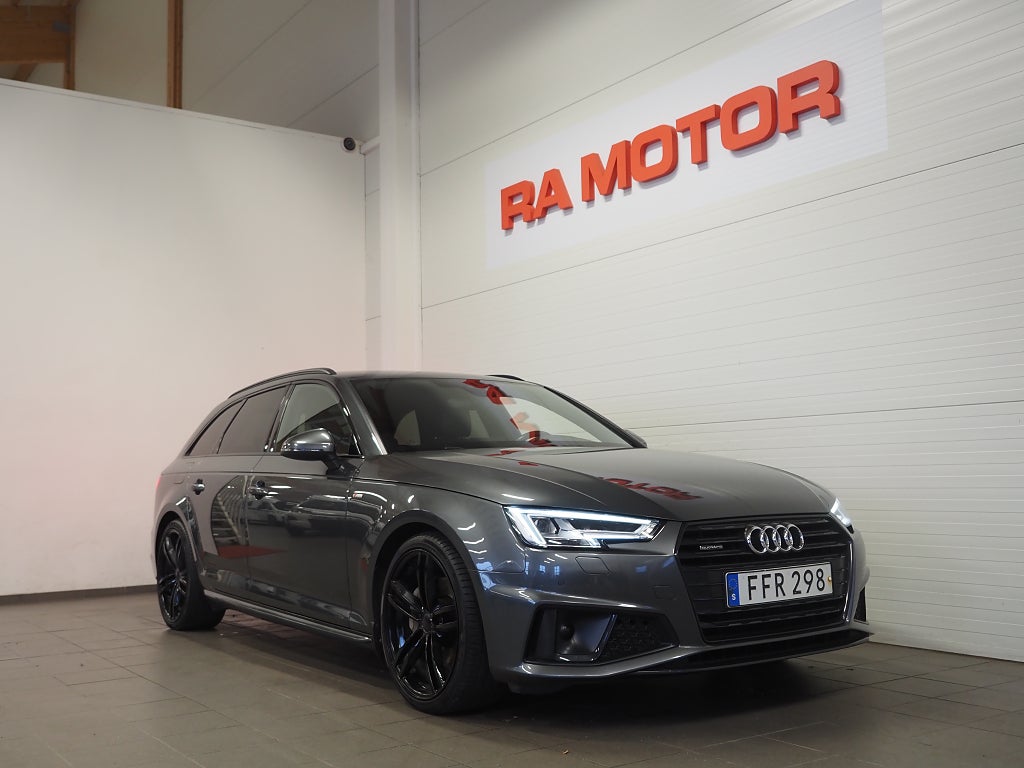 Audi A4 Avant 40 TDI 190hk quattro S-Line | Drag | D-värm | 2019