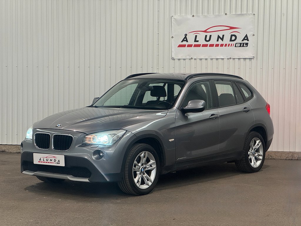 BMW X1 xDrive20d Euro 5 / Nybesiktad / Nyservad / P-Sensor