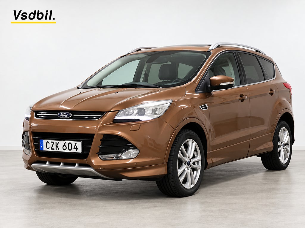 Ford Kuga 2.0 TDCi AWD AUT TITANIUM X PANO KAMERA DRAG VÄRMARE