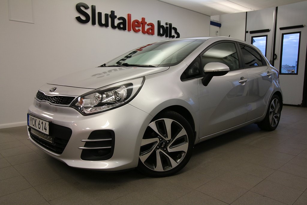 Kia Rio 5-dörrar 1.2 CVVT GLS B-Kamera S/V Hjul