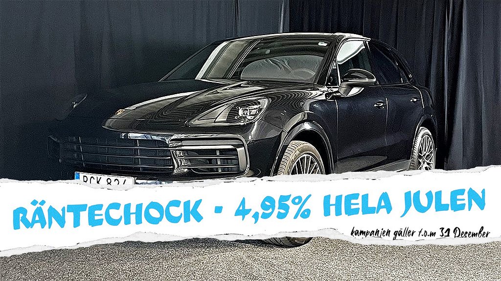 Porsche Cayenne TipTronic S Sport Chrono 21" Kamera 18-Vägs