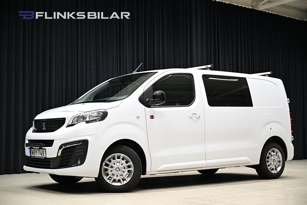 Peugeot Expert 4x4 144HK Dubbelhytt|6-Sits|Inredd|Dangel|EnÄgare|Moms
