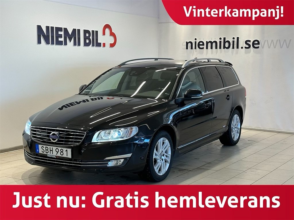 Volvo V70 D3 Summum Classic/Drag/S&Vhjul/Navi/Skinn/VoC