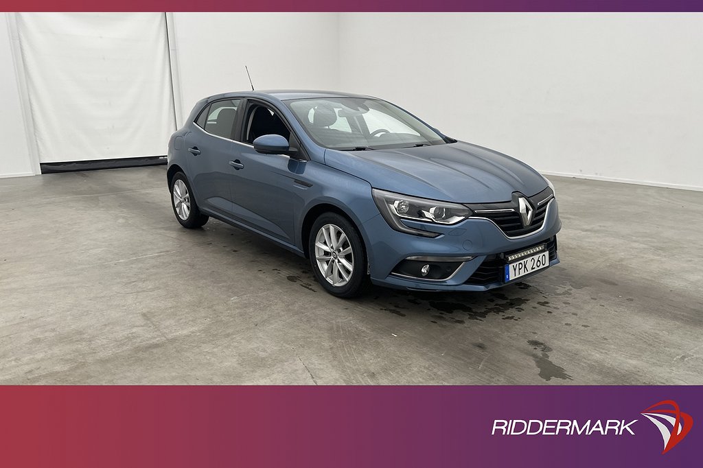 Renault Mégane 110hk Zen Värmare Navi Sensorer 0,37l/Mil