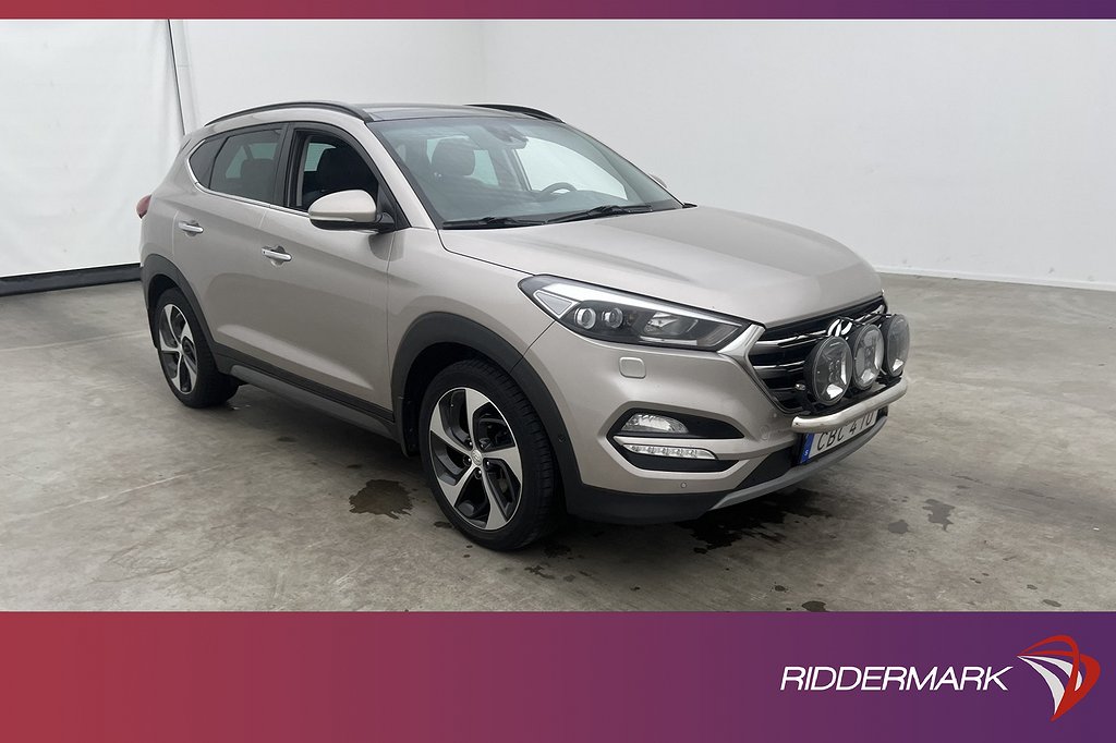 Hyundai Tucson AWD 177hk Premium Pano Kamer 4,95% Ränta