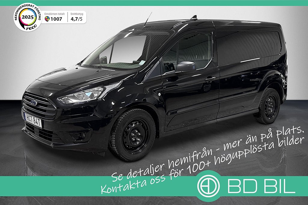 Ford Transit Connect LWB L2 DRAG VÄRMARE BACKKAMERA MOMS
