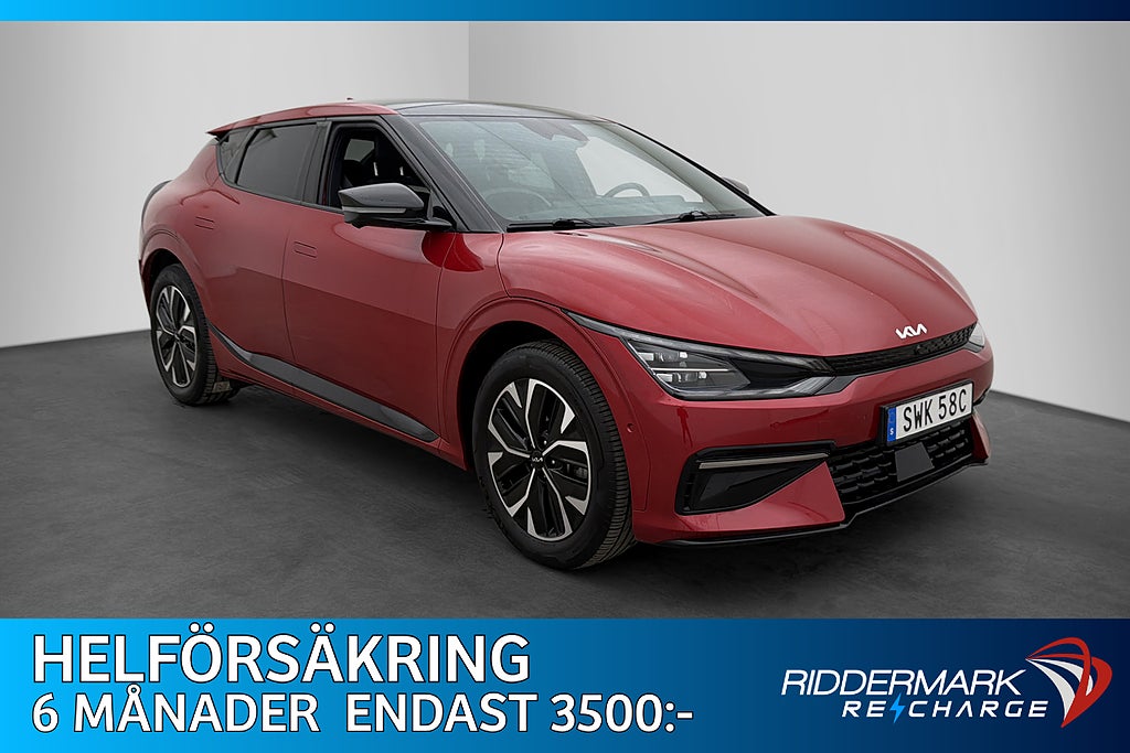 Kia EV6 77.4 kWh AWD 325hk GT-Line MOMS Meridian  Taklucka