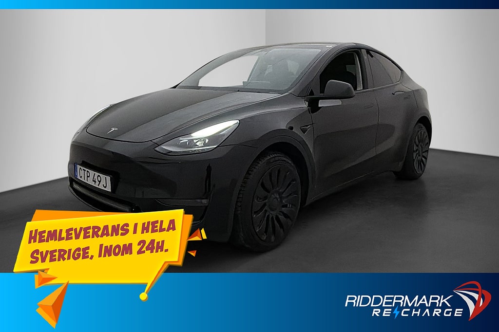 Tesla Model Y Long Range AWD Autopilot Dragkrok Sv.Såld MOMS