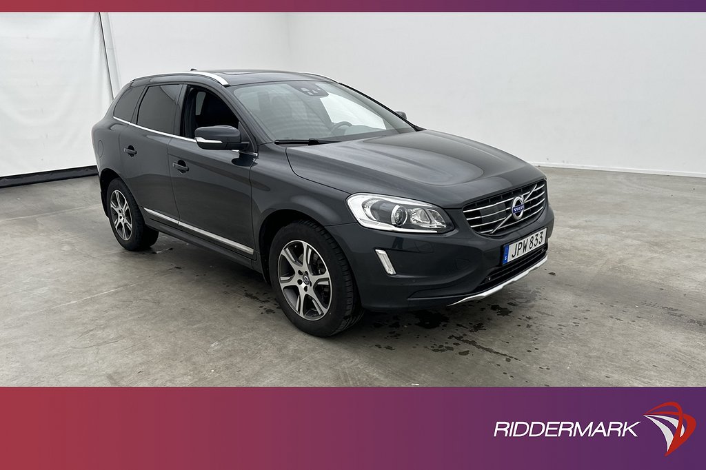 Volvo XC60 D5 AWD 215hk Summum VOC Värm Pano Kamera GPS Drag