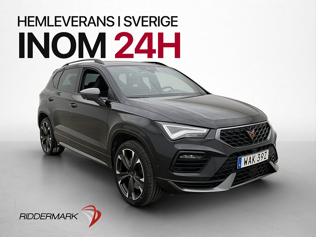 Cupra Ateca 2.0 TSI 4Drive 300hk Cockpit Navi 360 Drag Beats