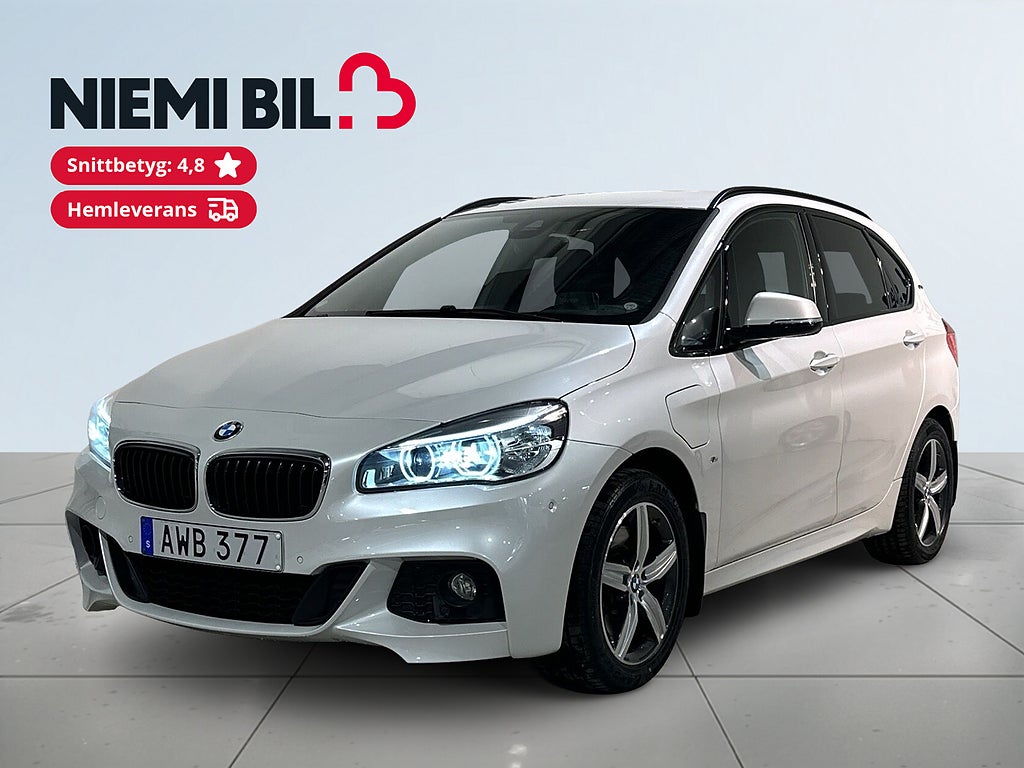 BMW 225xe Active Tourer M Sport Drag Pvärm Hud Skinn GPS SoV
