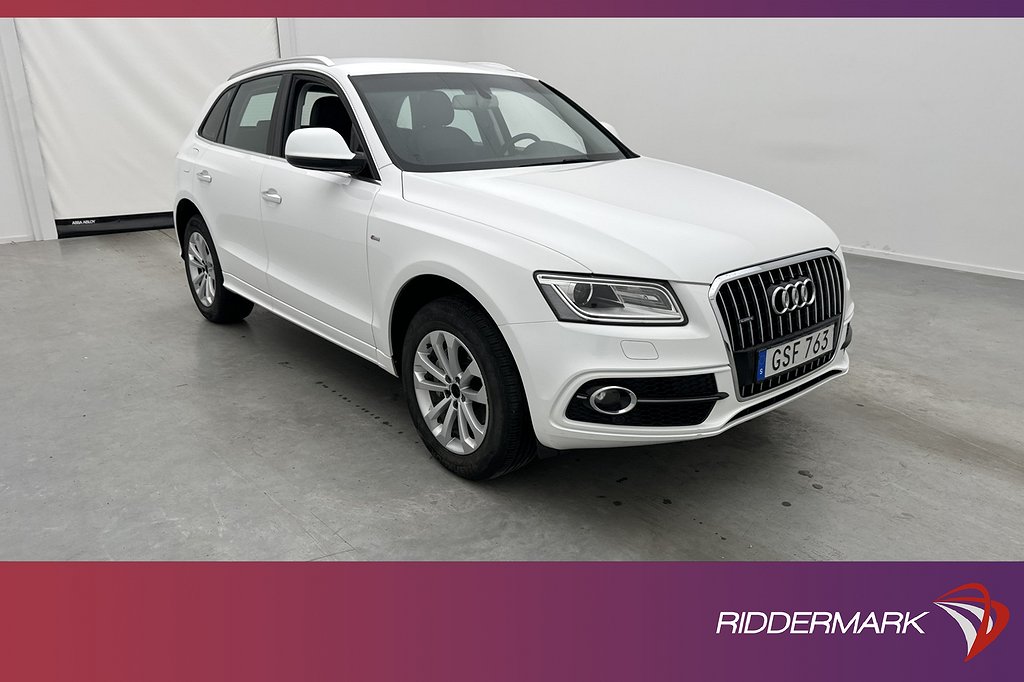 Audi Q5 2.0 TDI Quattro 190hk S-Line Sensorer Värmare Drag