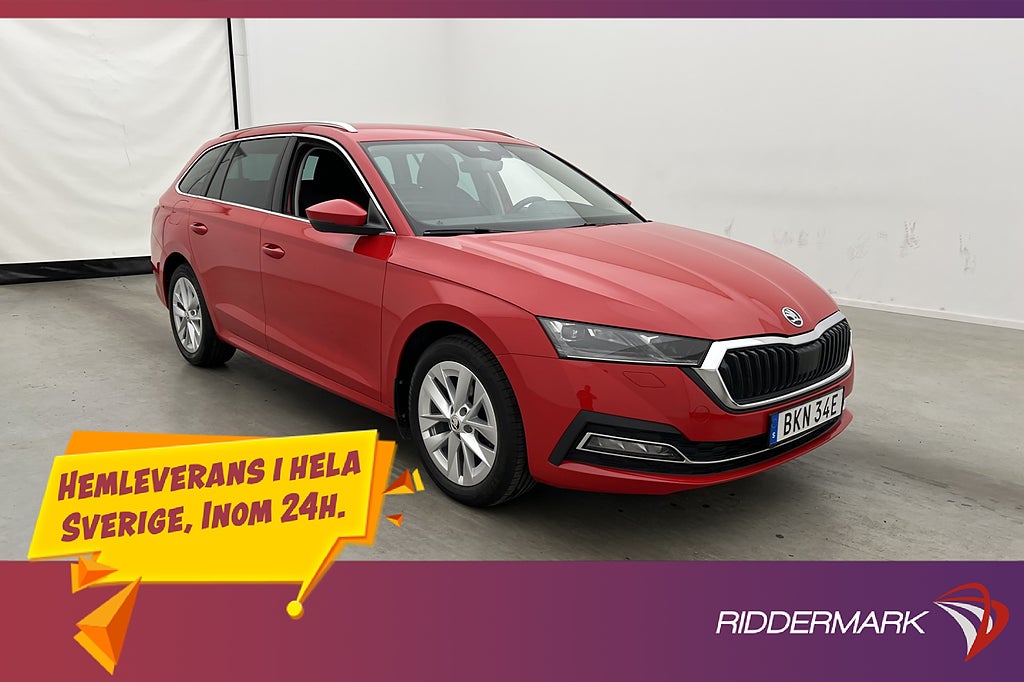 Skoda Octavia 1.0 Style Cockpit Värmare Kamera CarPlay Drag