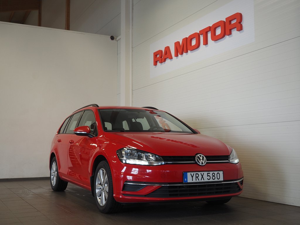Volkswagen Golf SC 1.0 TSI 110hk | Backkamera | M&K | 2018