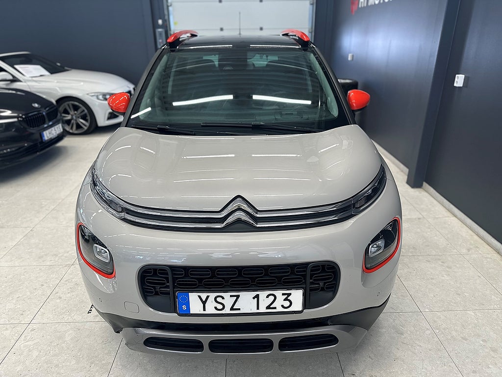 Citroën C3 Aircross 1.2 PureTech 110hk/B-Kamera/DRAG/NAV/SKINN/PANO