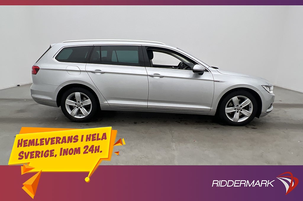 Volkswagen Passat 2.0TDI 4Motion Skinn Drag Rattvärme 190hk