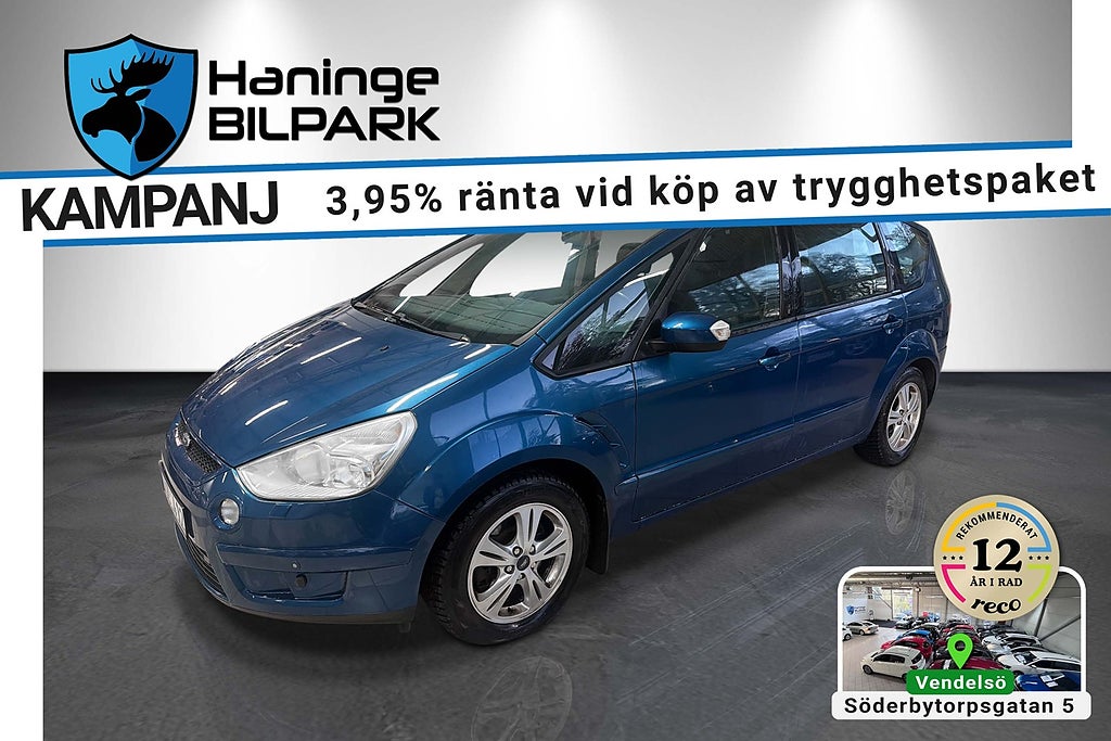 Ford S-MAX 2.0 7-SITS / BESIKTIGAD / 
