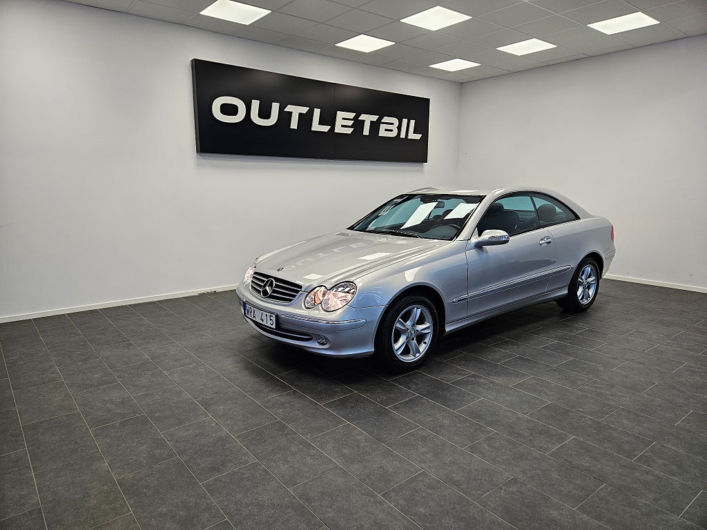 Mercedes-Benz CLK 200 Kompressor 163hk Coupé Avantgarde Endast 750mil