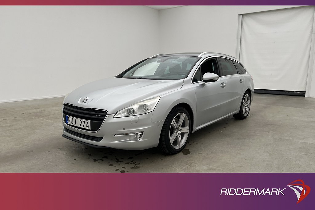 Peugeot 508 SW 2.2 HDi 204hk GT Pano HUD Sensorer Drag