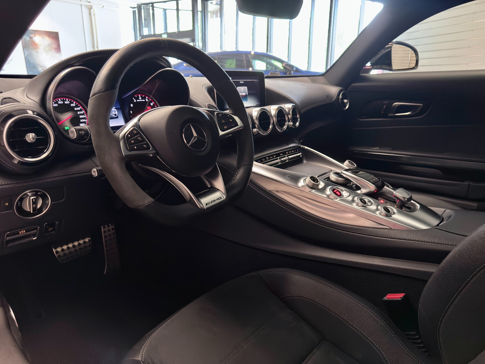 Mercedes-Benz AMG GT S 510hk AMG Aerodynamik-paket 2016 - miniatyr 12