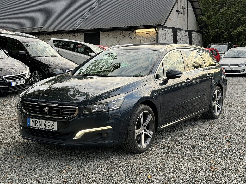 Peugeot 508 SW 2.0 BlueHDi 180 EAT, GT-Line, Pano, 181hk, 2015