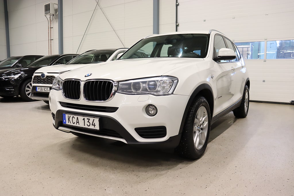 BMW X3 xDrive20d Steptronic Drag Navi 190hk