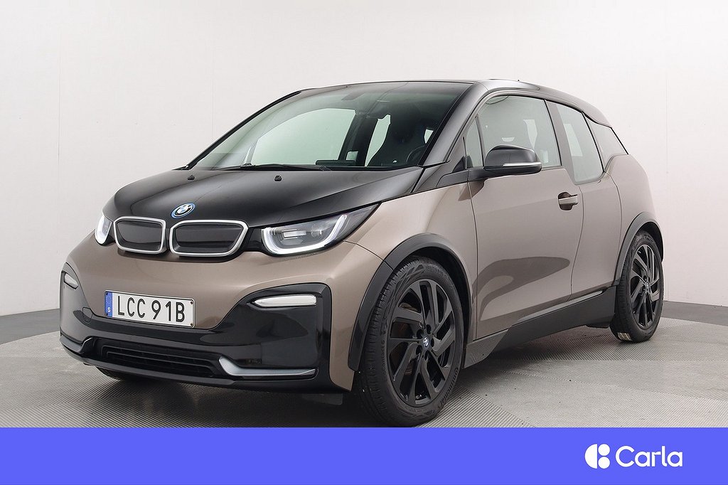 BMW i3s 120 Ah Charged 20" H/K Snabbladdning Värmepump VHjul