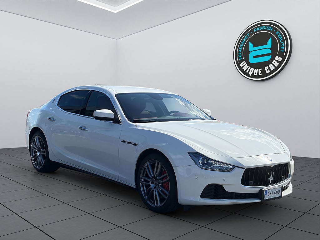 Maserati Ghibli Diesel I 275hk I Svensksåld I Harman/Kardon 