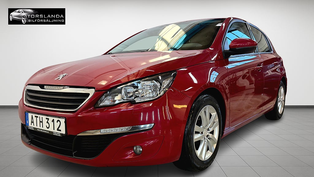 Peugeot 308 1.6 HDi 92hk FAP Active Nybesiktigad