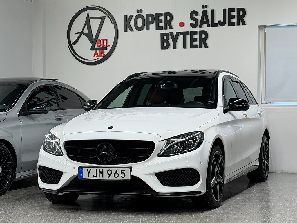 Mercedes-Benz C 220 T d 4MATIC 9G-Tronic AMG Line PANO GPS KAM DRAG