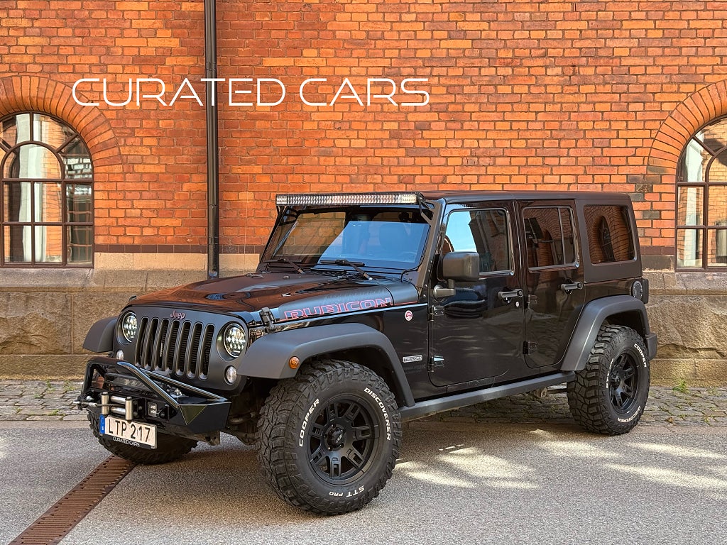 Jeep Wrangler Rubicon Recon 3.6 V6 4WD Winch / Soft top / Sportavgas
