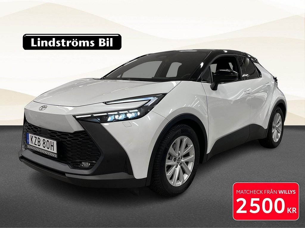 Toyota C-HR Hybrid Style Teknikpaket 1,8 e-CVT 140hk V-hjul Navi M...