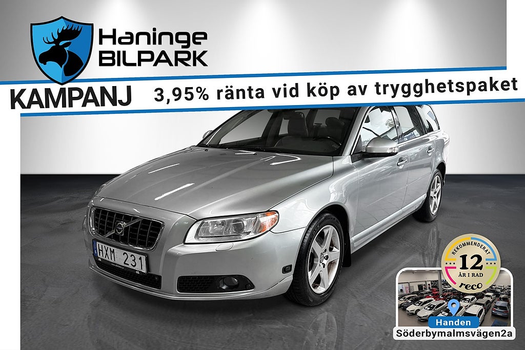Volvo V70 2.0F SUMMUM SUPERDEAL FR 3.95% / PDC / DRAG / 