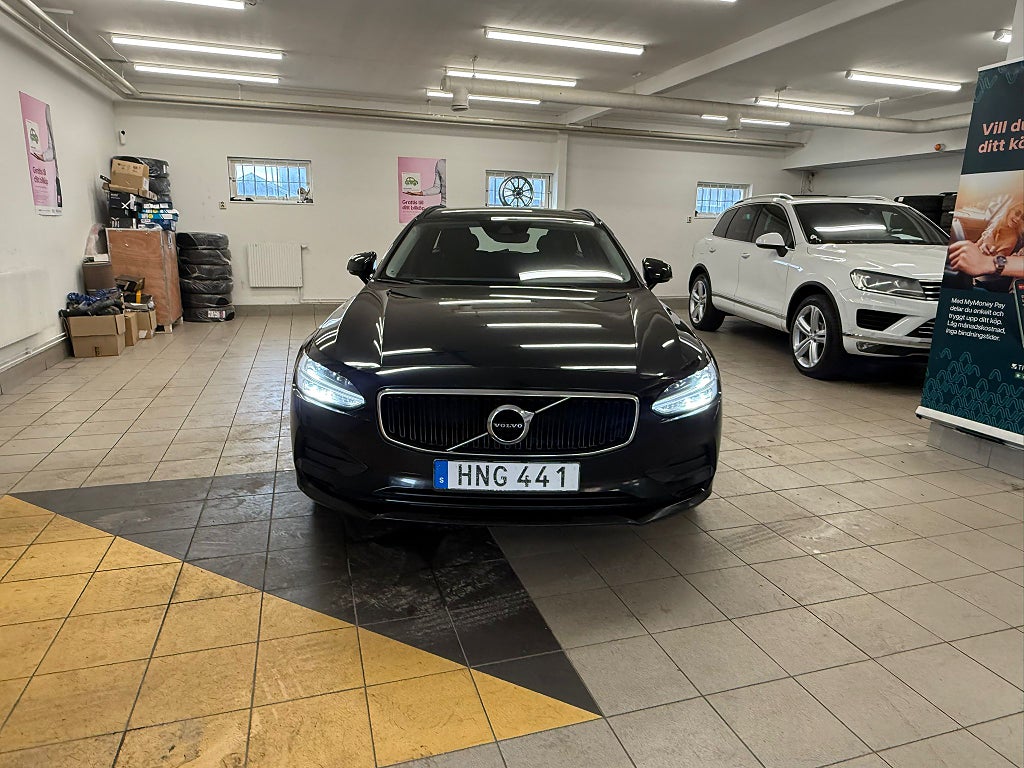 Volvo V90 T5 BI-FUEL GEARTRONIC KINETIC EU6 AUT NAVI DRAG V-HJUL