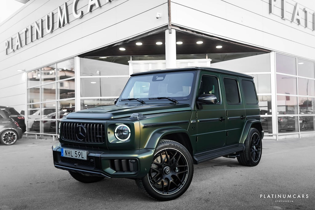 Mercedes-Benz G 63 AMG 585hk 2025 / Performance / Manufaktur / SPEC