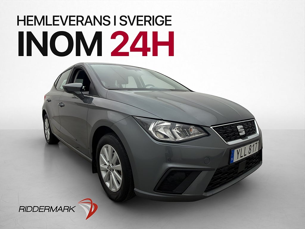 Seat Ibiza 1.0 TSI Style CarPlay P-sensorer Bluetooth 95hk