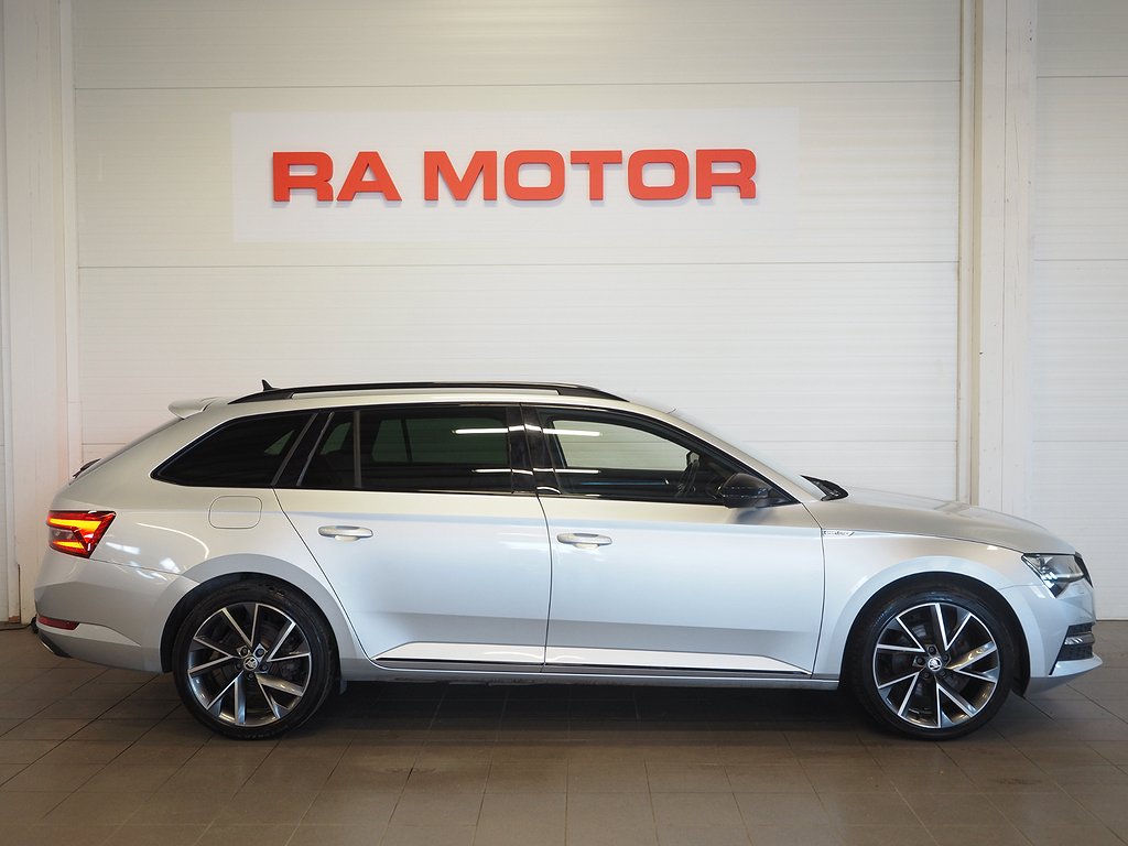 Skoda Superb iV 218hk Sportline Plug-in Hybrid |Drag|Cockpit| 2021