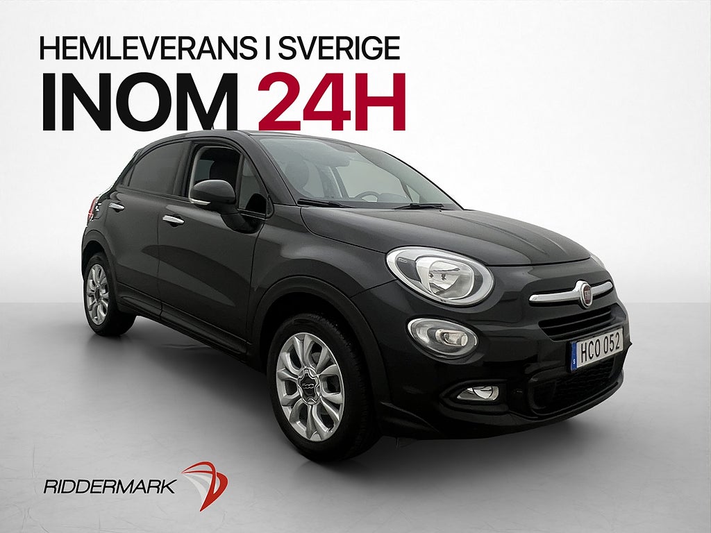 Fiat 500X 1.4 140hk PopStar Rattvärme Farthållare Sensorer