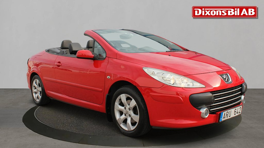 Peugeot 307 CC 2.0 / Cabriolet / Ny besiktigad / Låga mil  