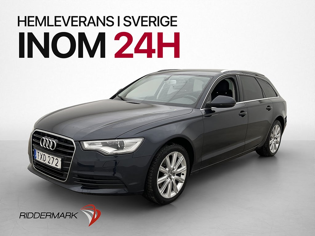 Audi A6 2.0 TDI ultra 190hk Proline P-Sensorer Farthållare