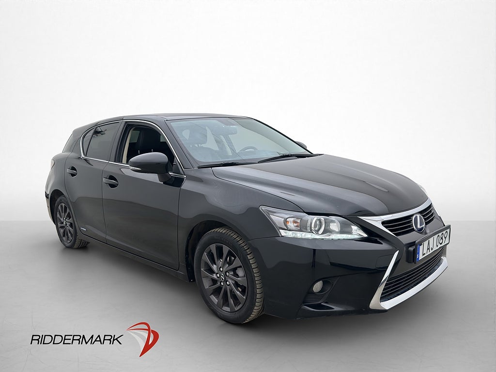 Lexus CT 200h 1.8 CVT Läder Kamera Navi Keyless 0.38L/Mil