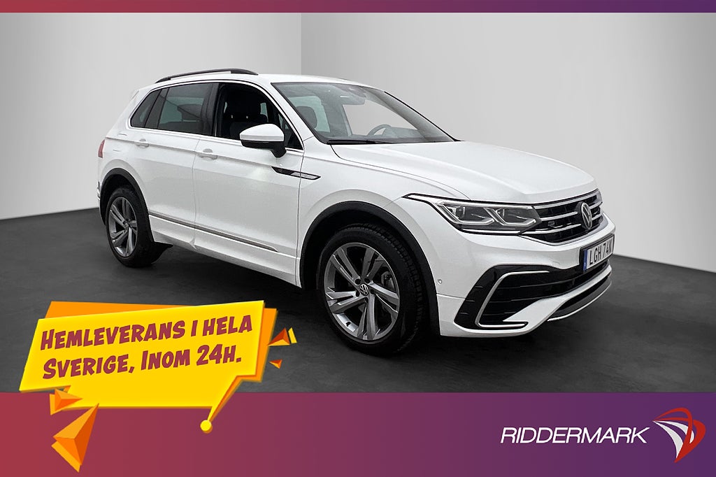 Volkswagen Tiguan TSI 4M 190hk R-Line Värm Cockpit Drag MOMS