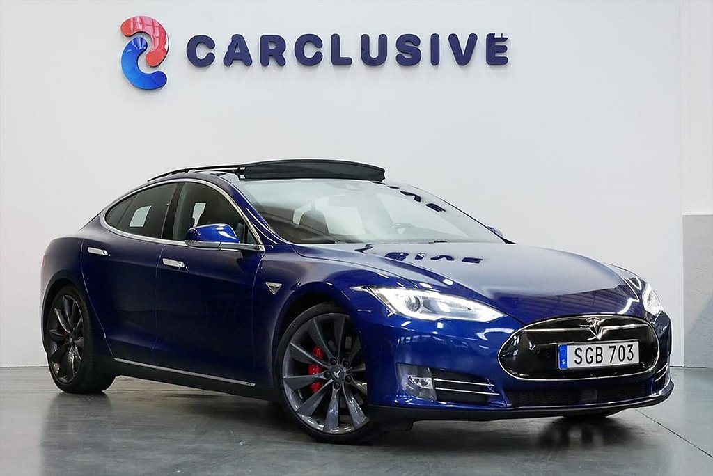 Tesla Model S P90D AWD Insane+ 772Hk Luftf Pano | 4556kr/mån